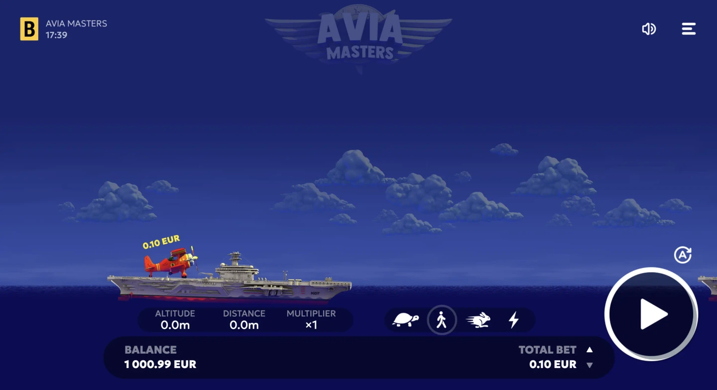 Aviamasters mid-round HUD