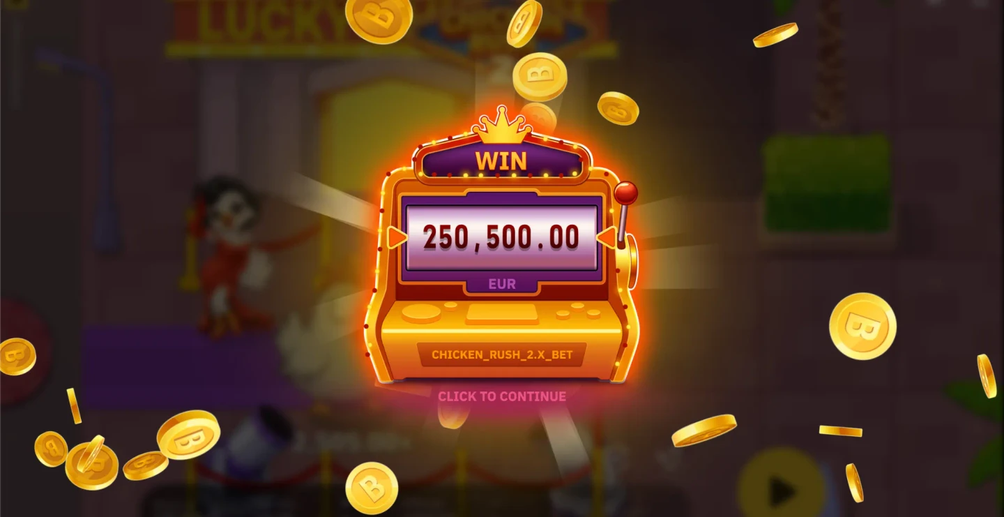 Chicken Rush 2 — HUD сложности и ставки