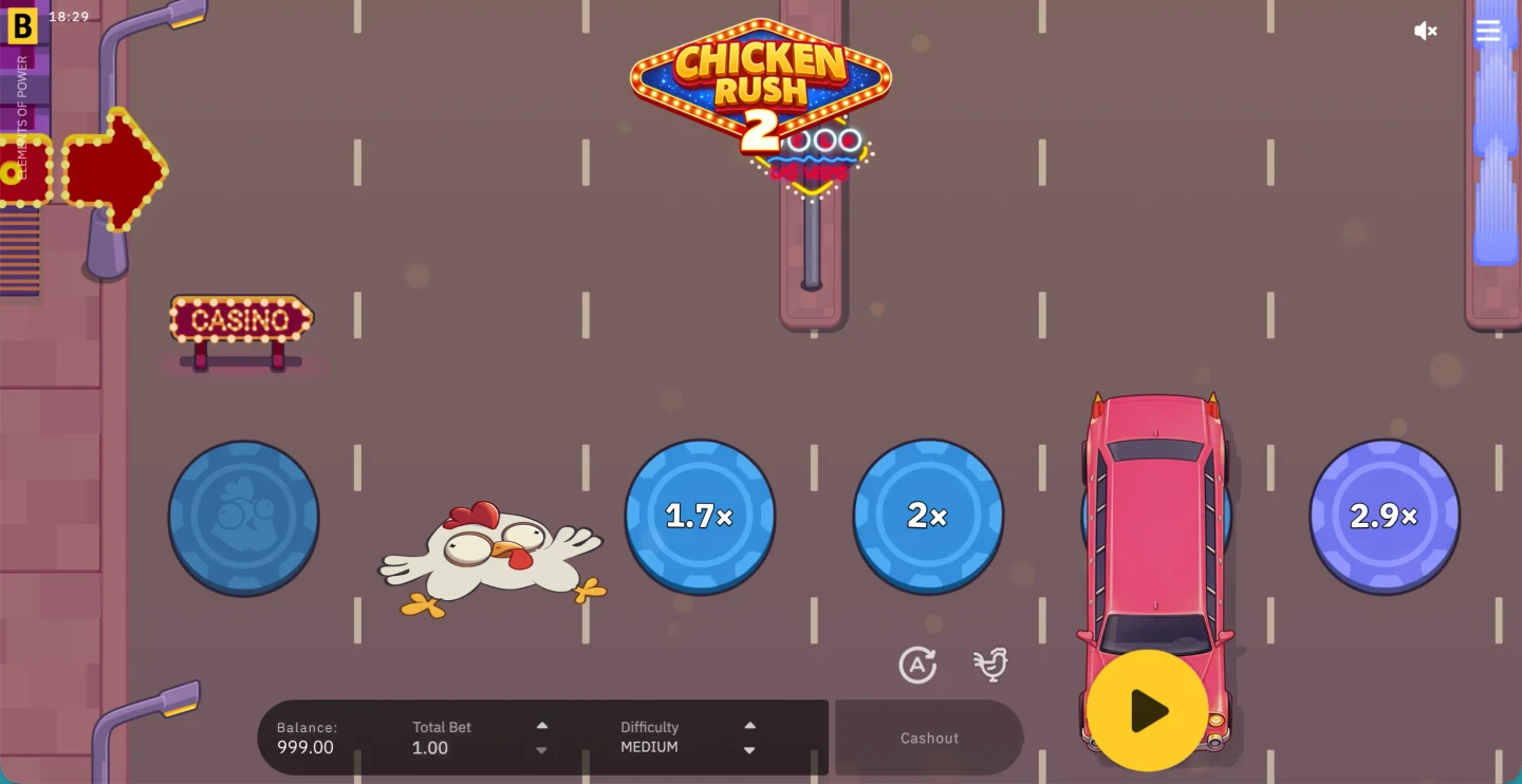 Chicken Rush 2 — Rush через несколько полос